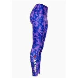 Peloton X Grateful Dead Reversible Tie Dye Print Purple and Blue